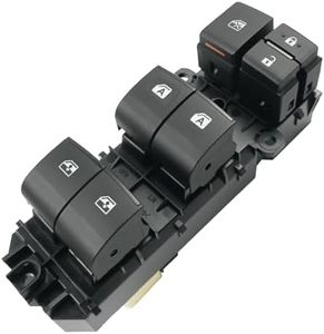 GARDIMU Power Window Switch, Mirror Switch, Front Driver Side Door Lock Switch for Toyota Highlander 2015 2016 2017 2018 2019 2020 2021