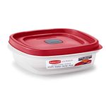 Rubbermaid Easy Find Lids Food Storage Container | 3-Cup (710 mL) | Racer Red