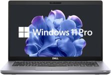 Dell Latitude 5410 14-inch Laptop, Intel Core i5-10310U, 16GB RAM, 512GB SSD, UK Keyboard, Windows 11 Pro - Black (Renewed)