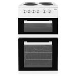 Beko KD531AW 500mm Twin Cavity Electric Cooker Sealed Hob White