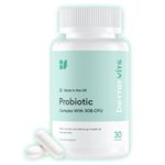 Bettervits Probiotic Complex | 30B CFU | Gut Health | Digestion | Bloating | IBS | with Prebiotic