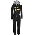 Tara Unisex Costume Jumpsuit Batman Onesies Zip Hooded Superheroes Pyjamas Pajamas Batman S