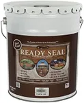 Ready Seal 500 Clear, 5-Gallon Exterior Wood Stain and Sealer, 5 Gallon