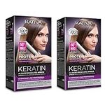 Kativa Keratin Express Brazilian Straightening Treatment Without Formaldehyde/formol Pack of 2