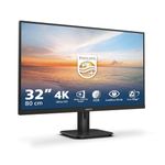 PHILIPS 32E1N1800LA - 32 inch Ultra HD monitor, Adaptive Sync, HDR10, speakers (3840x2160, 60 Hz, DisplayPort, HDMI) black