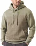 JMIERR Men's Hoodies Designer Sweatshirt Casual Long Sleeve Outdoor Drawstring Pullover Gym Athletic Sweatshirts Sweaters with Pocket Sage Green XXX-Large