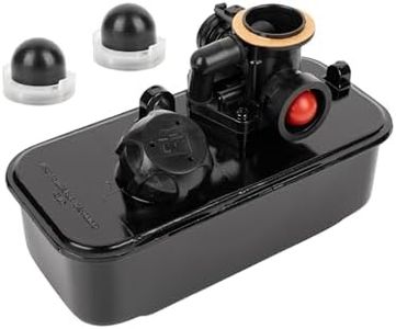 Canamax 494406 Fuel Tank and 795477 Carburetor with Primer Bulb - Compatible with BS 498809 498809A 795469 794147 699660 794161 498811 Carb