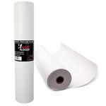 White Freezer Paper Refill Roll For Dispenser Box (17.25 Inch x 175 Feet) - Poly Coated Moisture Resistant Wrap with Matte Side for Freezing Meats, Protects Against Freezer Burn