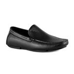 Reaction Kenneth Cole Men Black Leather Espadrille Flats-7 UK/India (40.5 EU) (RMS9037LE001BLK8)
