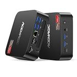 ACEMAGIC V1 Mini PC Twin Lake N150 (Upgraded N100, Up to 3.6 GHz) 16GB DDR4 RAM 512 M.2 2280 SSD Win11 Pro, Mini Computer 4K Dual Display/HDMI/WiFi/BT/LAN -Home/Office
