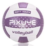 Volleyball Official Size 5,Soft Volleyballs for Indoor Outdoor Beach Park Play Games(Best Gift)