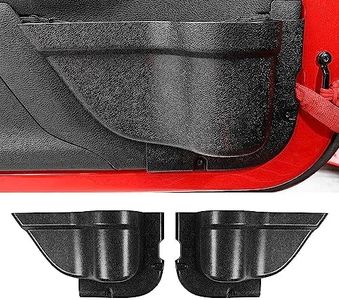 CKPEOR Poches de Porte Avant Organisateur de Rangement Poches en Filet boîte de Plateau pour Jeep Wrangler JK JKU 2011-2018 Sport X Sahara Rubicon 2 Portes/4 Portes