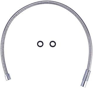 iVIGA 45" Commercial Sink Faucet Sprayer Hose, Pre-rinse Sprayer Hose for Commercial Kitchen Sink Faucet, 45 Inch Stainless Steel Flexible Hose Replacement Kit for Restaurant Industrial Dishwasher