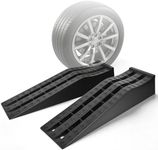 VANICAL Car Ramps for Oil Changes, Portable Low Profile Car Ramps for Truck, Vehicle Auto Wheel Ramps for Garage, 31.9''x8.1''x4.9'', G.V.W 10000 LBS, 2 PCS