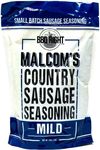 Malcom's Country Sausage Seasoning (MILD) | Use with Pork, Beef, Lamb, Wild Game (Venison), and other Meats | Make Championship Sausage in Your Own Home | Mild