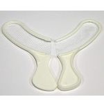 Impression Tray,100pcs Disposiable Bite Registration Triple Molding Tray Mesh for Teeth Upper and Lower,Small Half Arch