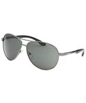 Timberland | UV Protected Lens for Men | Police Grey Frame Medium | TB7114 59 08N