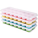 Cube Tray With Silicone Lids