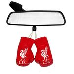 Super Reds Official Liverpool Football Crest Champions Mini Boxing Gloves for the Car or Home