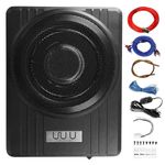 10 inch 250W Under Seat Car Enclosed Subwoofer Active Powered Car Subwoofer Sub