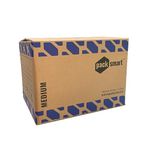 Pack Smart Packing Box Medium Size (21x15x15 Inch) Pack of 8 | 5 Ply Corrugated Box for Packing & Secure Shipping, Moving, Courier & Goods Transportation,Book Storing and Multi Purpose Packaging Boxes