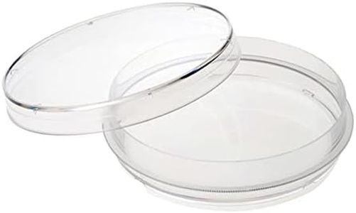 Celltreat 229620 Tissue Culture Treated Dish with Grip Ring, Sterile, 15-16mL Working Volume, 100mm D x 20mm H (Case of 300)