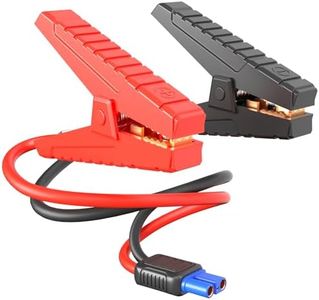 WOLFBOX 8 AWG Jumper Cables for Jump Starter Car Battery, Heavy Duty Automotive Cables for Jump Starting Dead or Weak Batteries with Packing Box (Suitable for 4000A/3000A Jump Starter)