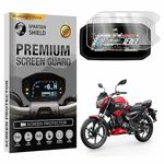 Spartan Shield {2 Pack} Digital Meter Screen Guard For TVS Raider SSE, Raider Split Seat, Raider Single Seat & Radeon Digi Cluster || 9H Instrument Cluster Protector || TvsRaider Bike Display Console Accessory [Not Tempered Glass]