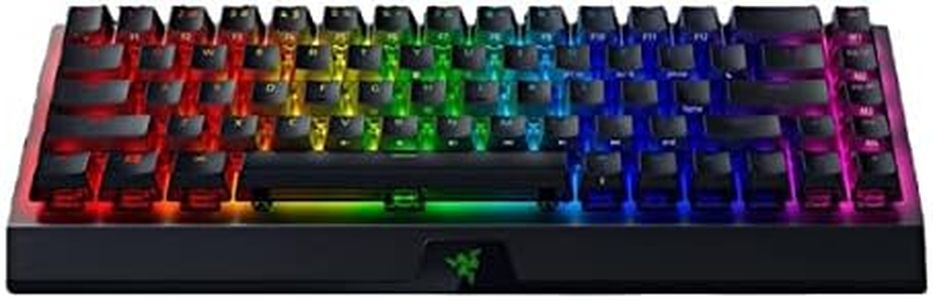 Razer BlackWidow V3 Mini HyperSpeed - Phantom Edition - Yellow Switch - US Wireless 65% Mechanical Gaming Keyboard Chroma RGB - RZ03-03891900-R3M1 (Black) [Video Game]