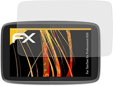 atFoliX Screen Protector compatible with TomTom Go Professional 620 Screen Protection Film, anti-reflective and shock-absorbing FX Protector Film (3X)