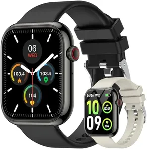 Smart Watch for Men Women Fitness: Waterproof Make/Answer Call Smart Watches for Men Digital Mens Watches Running Step Tracker Smartwatch Android Phones iPhone Samsung Compatible Heart Rate Monitor