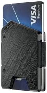 Groove Life Groove Stealth Black Wallet for Men, RFID Blocking Card Holder