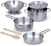 Melissa & Doug Stainless Steel Pots