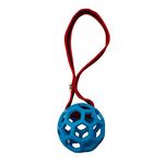 Paws Made Cage Holee Rolee Web Handle Dog Tug Toy