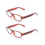 Reading Glasses +4.50 Classic Everyday Use Readers 2 Pairs Eyeglasses Eyewear Office Mens Womens Black and Tortoise Spectacles (tortoise)