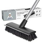 MR.SIGA Floor Scrub Brush with Long