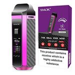 SMOK RPM 40 Kit: Turn Up the RPMs and Chase Clouds at Warp Speed! 2 mL E Cigarette SMOK Vape Compact, Convenience All-in-one Kit (Purple Red) No Nicotine