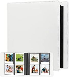 192 Pockets Photo Album for Fujifilm Instax Wide 300 Camera, Polaroid 600 i-Type Film Album, Extra Large Picture Albums for Polaroid Now OneStep2 OneStep+ Instant Camera, POP Lab Print Camera (White)