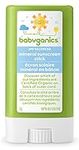 Babyganics Fragrance-Free Sunscreen Stick, SPF 50+ Sunblock with UVA/UVB Protection for Baby’s Skin, Organic, Water-Resistant, & Tear-Free Formula, 13g, Packaging May Vary