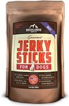 Rocco & Roxie Beef & Chicken Jerky Dog Treats 1 lb – Soft Training Snacks Made in USA – High Value Treats for Small Dogs, Large Breeds, Seniors & Puppies – Natural Jerky Chews for Good Behavior
