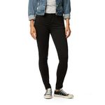 Signature by Levi Strauss & Co. Gold Women's Modern Skinny Jeans (Standard and Plus), Noir, 14