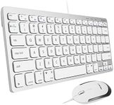 Macally USB Wired Keyboard and Mous