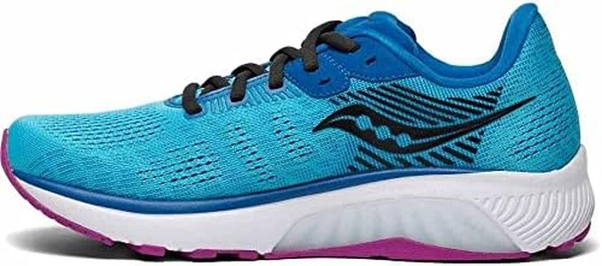 Saucony Women's Guide 14 Running Shoe,,Blue Blaze Berry,5.5 UK