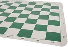 The House of Staunton Regulation Vinyl Tournament Chess Board - 2.25" Squares - Rounded Corners