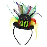 Amscan Fascinator 40Th Birthday