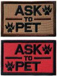 Antrix Set of 2 Dogs Patch Service 