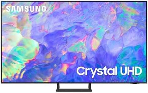 Samsung TV UE65CU8570UXZT Crystal UHD 4K, Smart TV 65" Dynamic Crystal color, HDR, OTS Lite, AirSlim Design, Integrato con Bixby e Alexa compatibile con Google Assistant, Titan Gray 2023