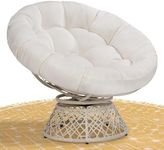 Bme 40" Ergonomic Wicker Papasan Ch