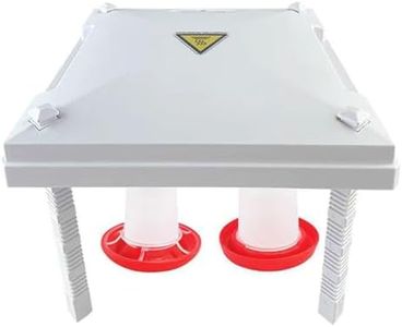 Fenteer Brooder Heating Plate Heat Plate Breeding Tools Safety Chicken Brooder Pad for Chicken Coop Duckling Geese