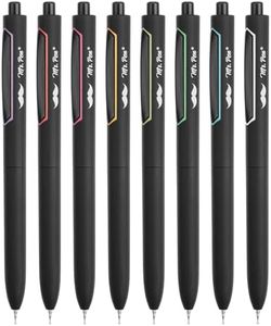 Mr. Pen- Retractable Gel Pens, 8 Pack, Pastel Color Ink Gel Pens, Gel Pens Fine Point 0.5mm, Retractable Pens, Cute Pens, Gel Ink Pens, Aesthetic Pens for Journaling Fine Tip Pens